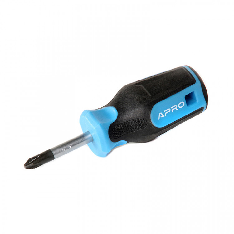 Викрутка хрестова PH2 *38 обгумована APRO CrV