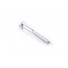 Гвинт для дерева із шестигранною головкою  6* 40 DIN 571 цинк білий (пач. 50 шт.)