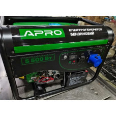 Генератор бензиновий APRO 4-х тактний 5.0/5.5 кВт (електро запуск)