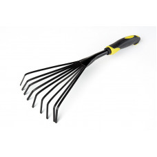 Граблі віялові СИЛА з гумовою рукояткою