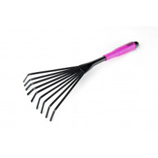 Граблі віялові СИЛА з пластиковою рукояткою