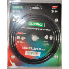 Диск відрізний алмазний по металу 180х1.8 мм PRO