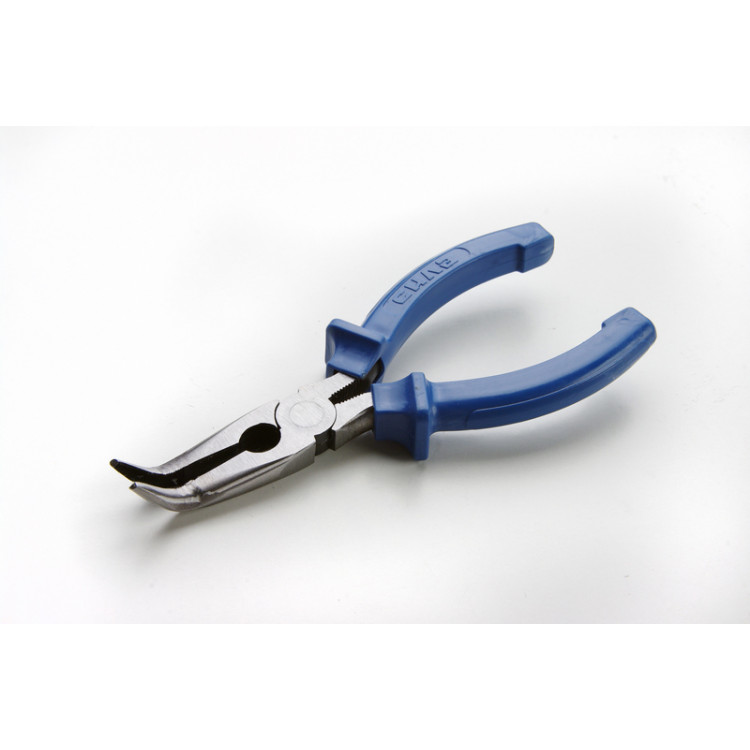 Довгогубці вигнуті 160 мм СИЛА Стандарт CrV