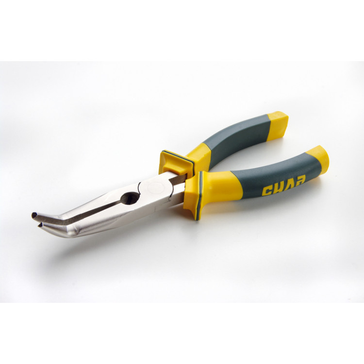 Довгогубці вигнуті 180 мм СИЛА CrV