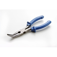 Довгогубці вигнуті 180 мм СИЛА Стандарт CrV