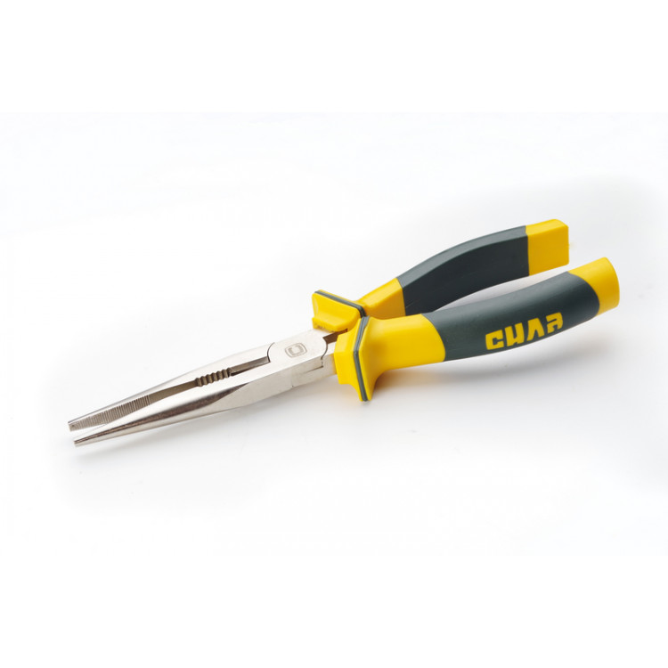 Довгогубці прямі 180 мм СИЛА CrV