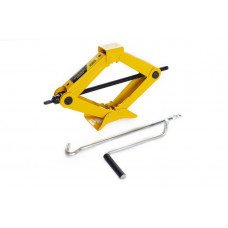 Домкрат механічний ромбоподібний 1 т СИЛА (95-340мм)