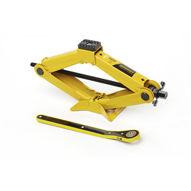 Домкрат механічний ромбоподібний 1,5 т СИЛА (95-370мм) з тріскачкою