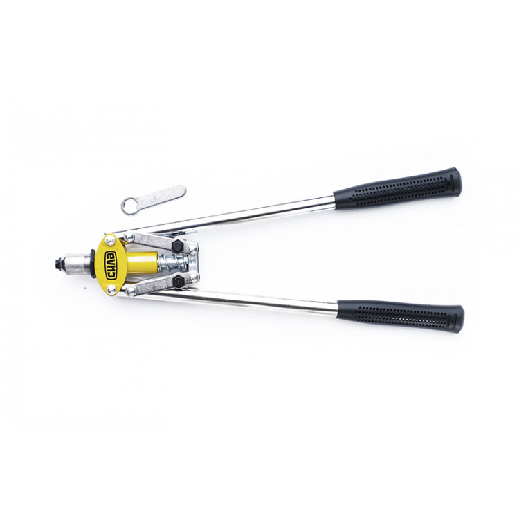 Заклепочник дворучний 420 мм (заклепки 2,4 до 4,8) СИЛА