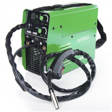Зварювальний напівавтомат інверторний APRO MIG-140 (20-140А, електрод 1,6-4мм)
