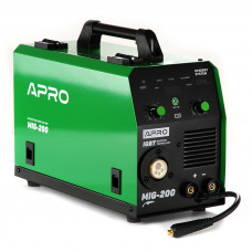 Зварювальний напівавтомат інверторний APRO MIG-200 (20-200А, пр. 0,8 -1 мм)