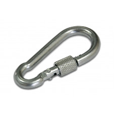 Карабін пожежний із замком М 4х40 мм (50шт/уп)