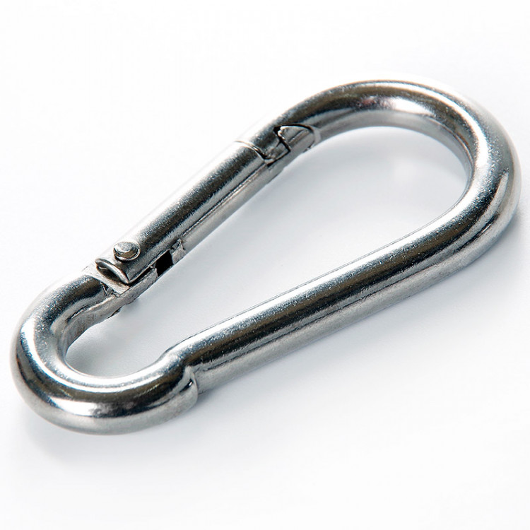 Карабін пожежний М 4х40 мм нержавіючий А2 (10шт/уп)