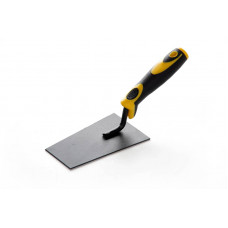 Кельма металева оздоблювальника СИЛА 120мм?80мм із двокомпонентною ручкою