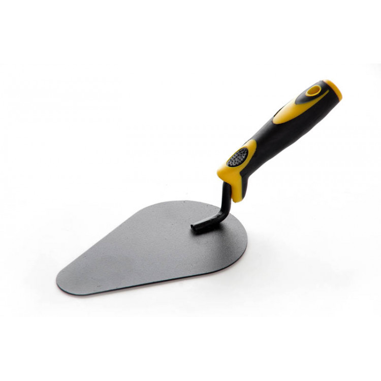 Кельма металева пічника СИЛА 190мм?100мм з двокомпонентною ручкою