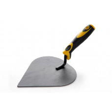 Кельма металева штукатура серце СИЛА 190мм?155мм із двокомпонентною ручкою
