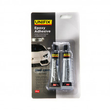 UNIFIХ Клей епоксидний двокомпонентний для металу тюбик (сірий) 20 г