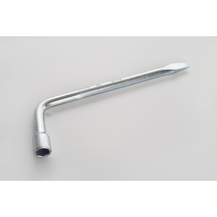 Ключ балонний Г-подібний 17*350мм СИЛА