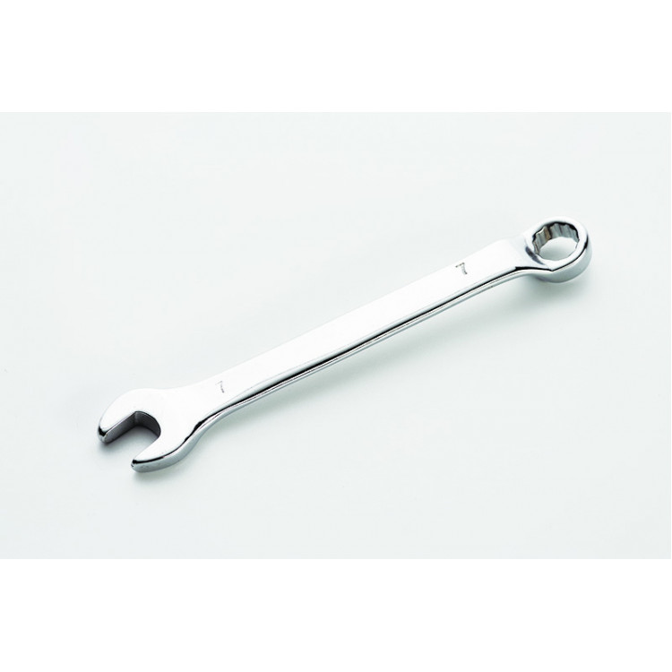 Ключ ріжково-накидний глибокий   7 мм СИЛА CrV