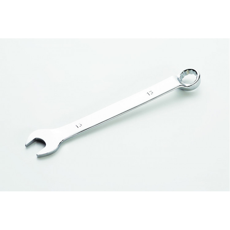 Ключ ріжково-накидний глибокий 13 мм СИЛА CrV