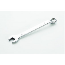 Ключ ріжково-накидний глибокий 14 мм СИЛА CrV