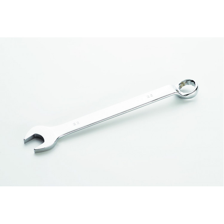 Ключ ріжково-накидний глибокий 22 мм СИЛА CrV