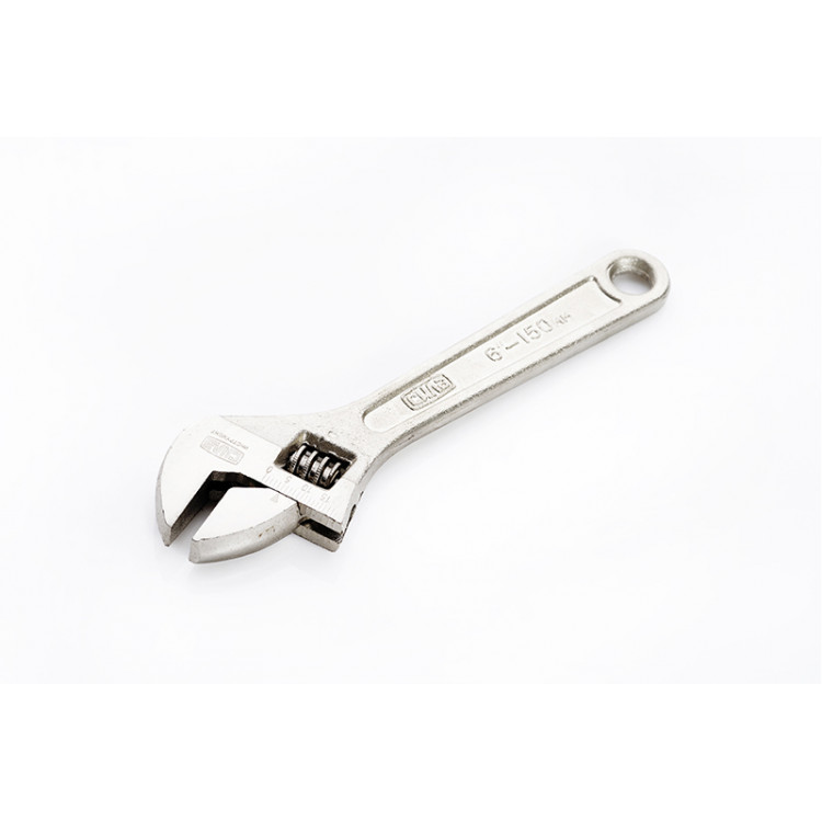 Ключ розвідний 150 мм 0-20 мм СИЛА CrV