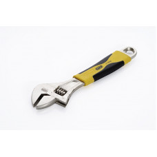 Ключ розвідний 200 мм 0-25 мм СИЛА CrV проф.