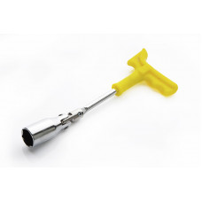 Ключ свічковий 21 мм 250 мм СИЛА з ергономічною ручкою