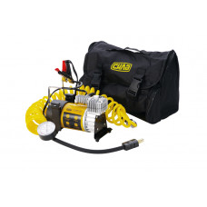 Компресор автомобільний однопоршневий 37 л/хв. 180 Вт СИЛА 10 Атм. (сумка, кручений шланг)