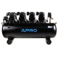 Компресор восьмициліндровий безмасляний OFE-200 8 Бар 4х1.5 кВт 950 л/хв 200 л (2 крана)