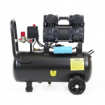 Компресор двоциліндровий 1.5кВт 240л/хв 8бар 24л APRO безмасляний