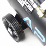 Компресор двоциліндровий 1.5кВт 240л/хв 8бар 24л APRO безмасляний