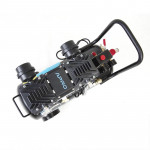 Компресор двоциліндровий 1.5кВт 240л/хв 8бар 24л APRO безмасляний