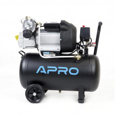 Компресор двоциліндровий 2.2кВт 416л/хв 8бар 50л (2 крана) APRO