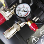 Компресор двоциліндровий 2.2кВт 416л/хв 8бар 50л (2 крана) APRO