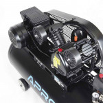 Компресор двоциліндровий ремінний 2.2кВт 402л/хв 8бар 100л (2 крана) APRO