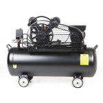 Компресор двоциліндровий ремінний 2.2кВт 402л/хв 8бар 100л (2 крана) APRO