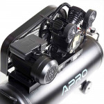 Компресор двоциліндровий ремінний 2.2кВт 402л/хв 8бар 100л (2 крана) APRO