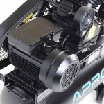 Компресор двоциліндровий ремінний 2.2кВт 402л/хв 8бар 50л (2 крана) APRO