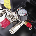 Компресор двоциліндровий ремінний 2.2кВт 402л/хв 8бар 50л (2 крана) APRO