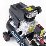 Компресор одноциліндровий 1.5кВт 205л/хв 8бар 24л (2 крана) APRO