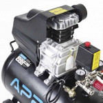 Компресор одноциліндровий 8 Бар 1.5 кВт 205 л/хв 50 л (2 крана) + Олива 0,2 л	APRO