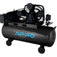 Компресор трьохциліндровий пасовий OFBD-100X 8 Бар 3.0 кВт 530 л/хв 100 л (2 крана) + Олива 0,8 л