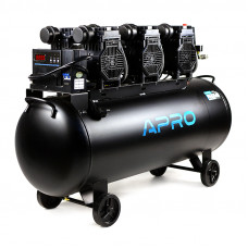 Компресор шестициліндровий безмасляний OFE-100 8 Бар 3х1.5 кВт 712 л/хв 100 л