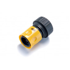 Конектор швидкознімний з аквастопом 1/2'' для шланга 3/4''