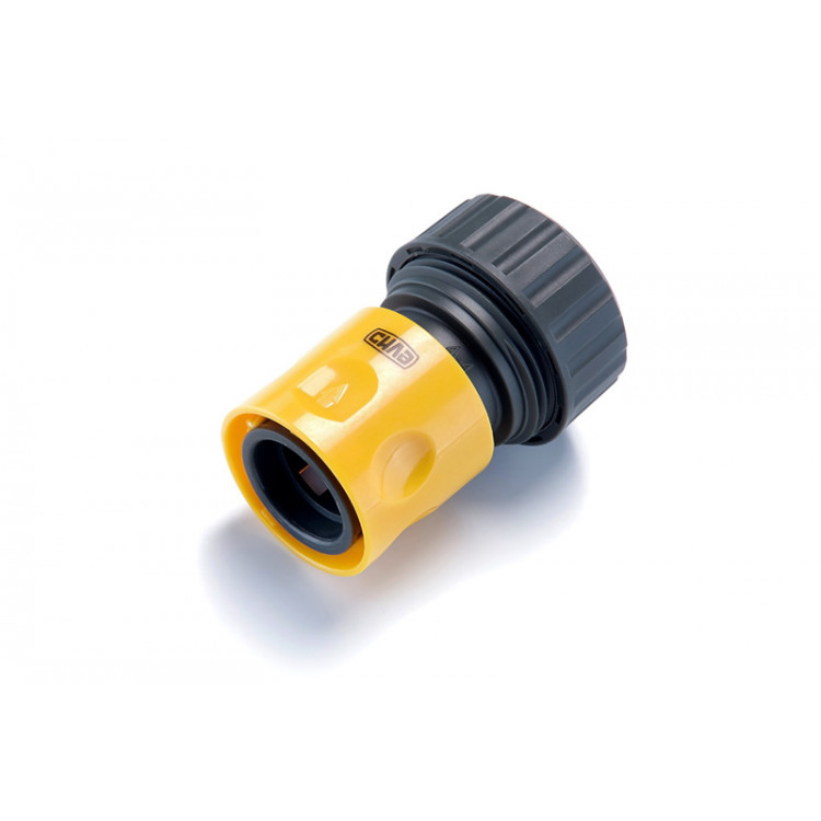 Конектор швидкознімний з аквастопом 1/2'' для шланга 3/4''