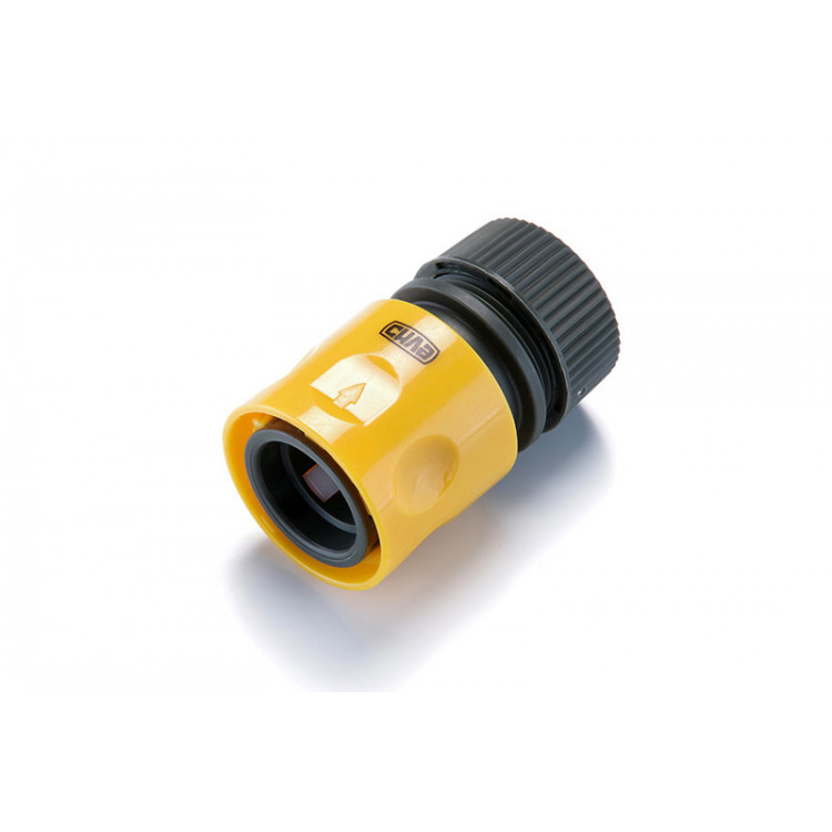 Конектор швидкознімний з аквастопом 1/2'' для шланга1/2''