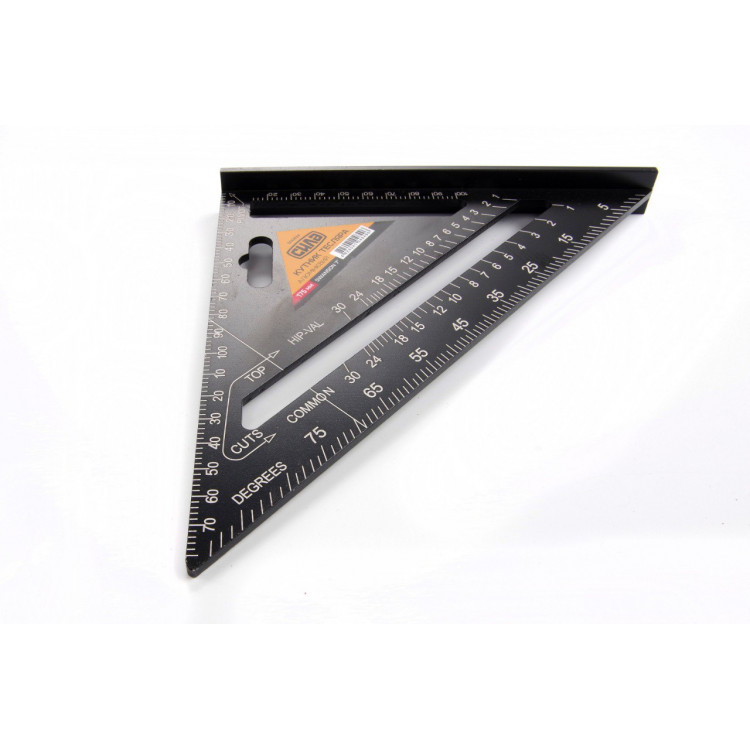 Косинець тесляра алюмінієвий Swanson 7'' (175 мм)  СИЛА