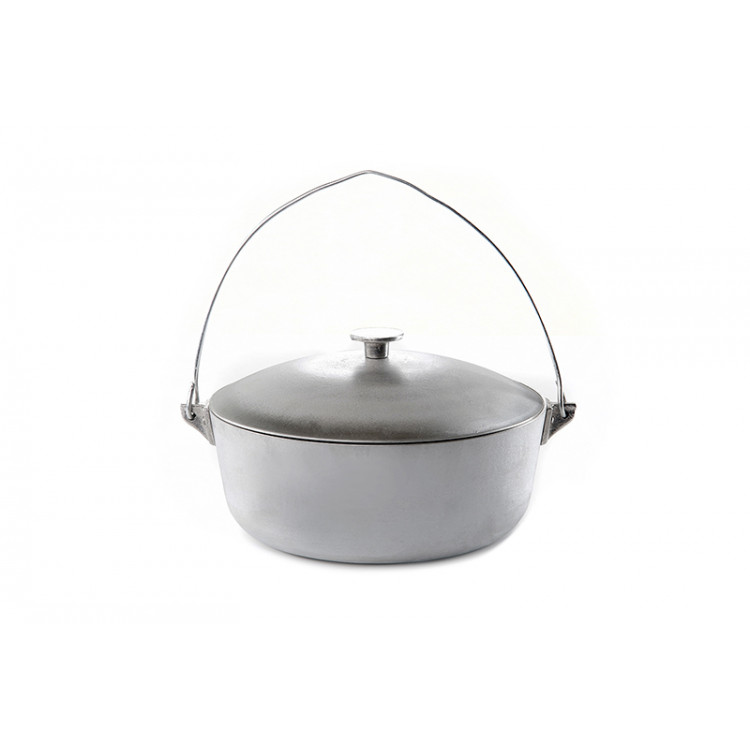 Котел алюмінієвий з кришкою та дужкою 4 л, d 255 мм